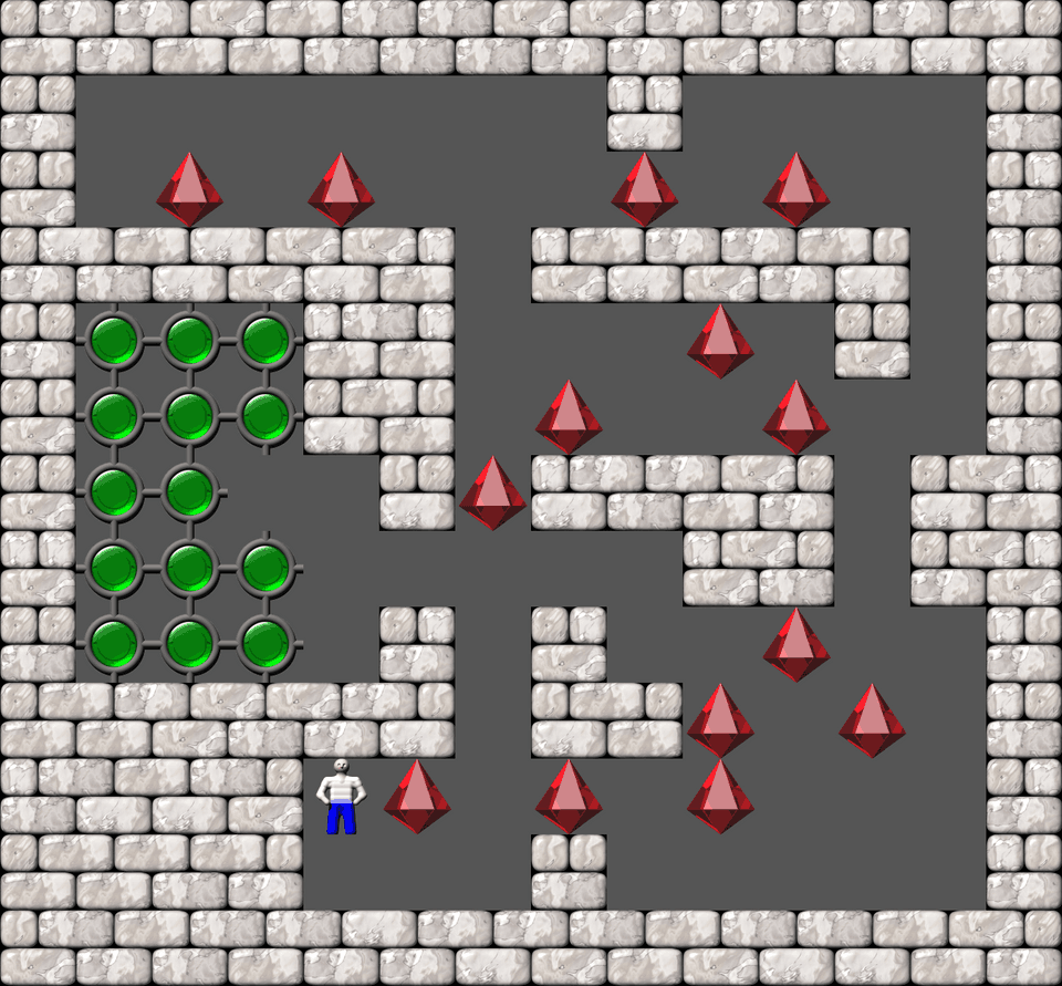 Sokoban Bugs1005 collections level 363